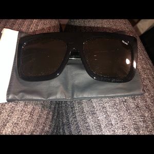 Quay sunglasses cafe racer